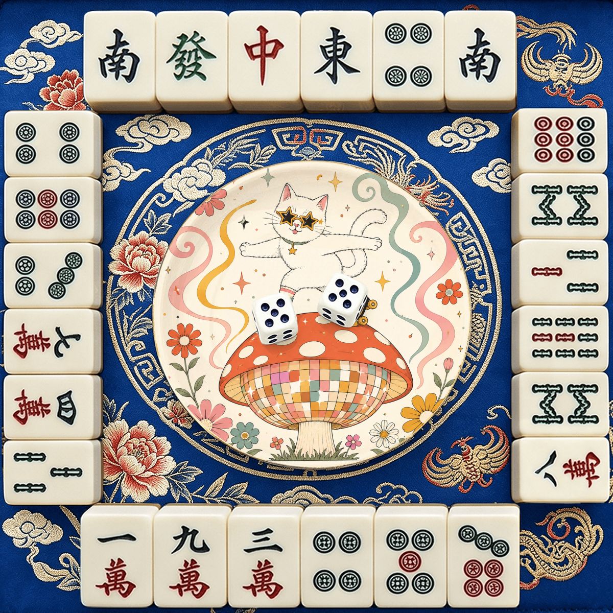 丸型セラミックジュエリートレイ