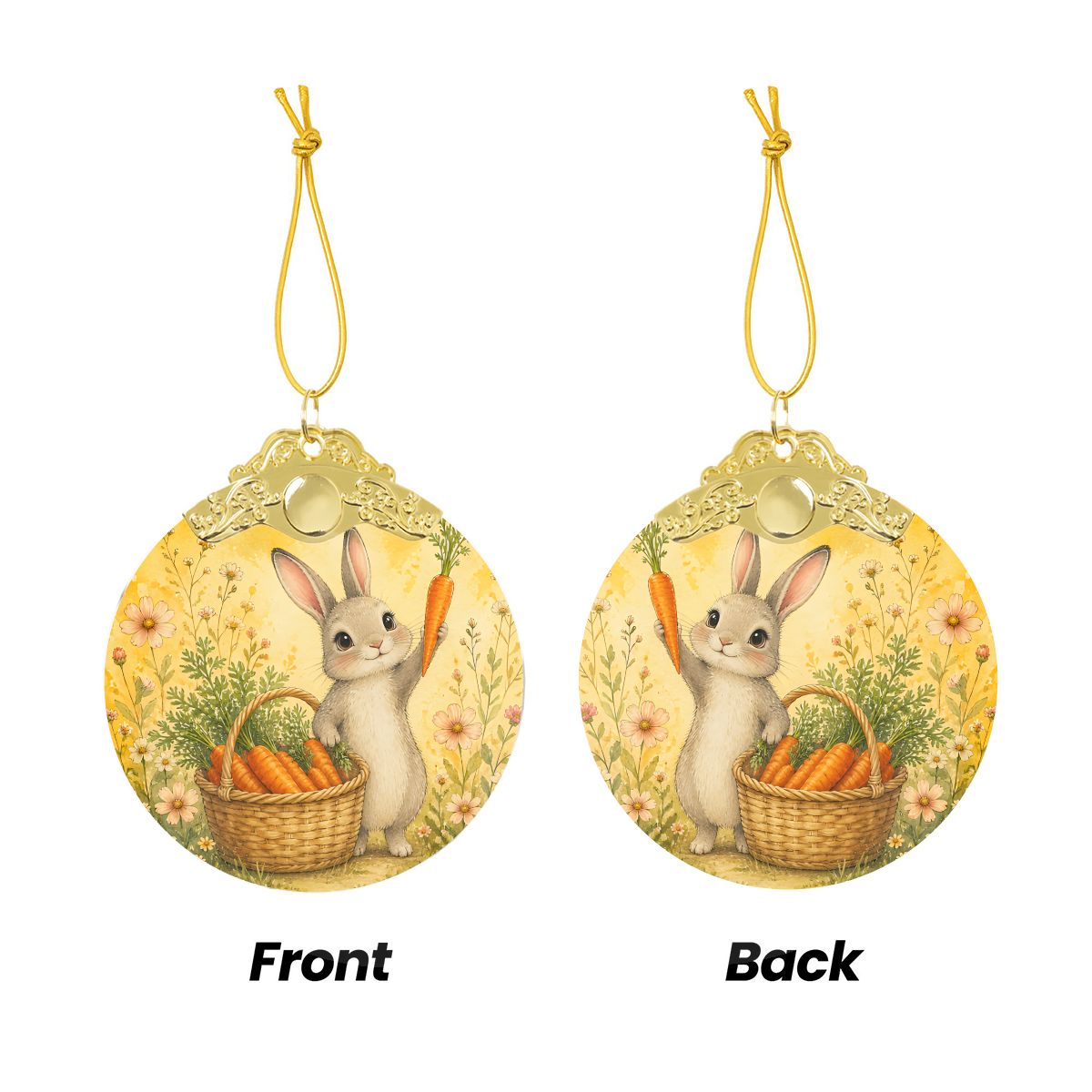 Round Glass Ornament Festive Decor