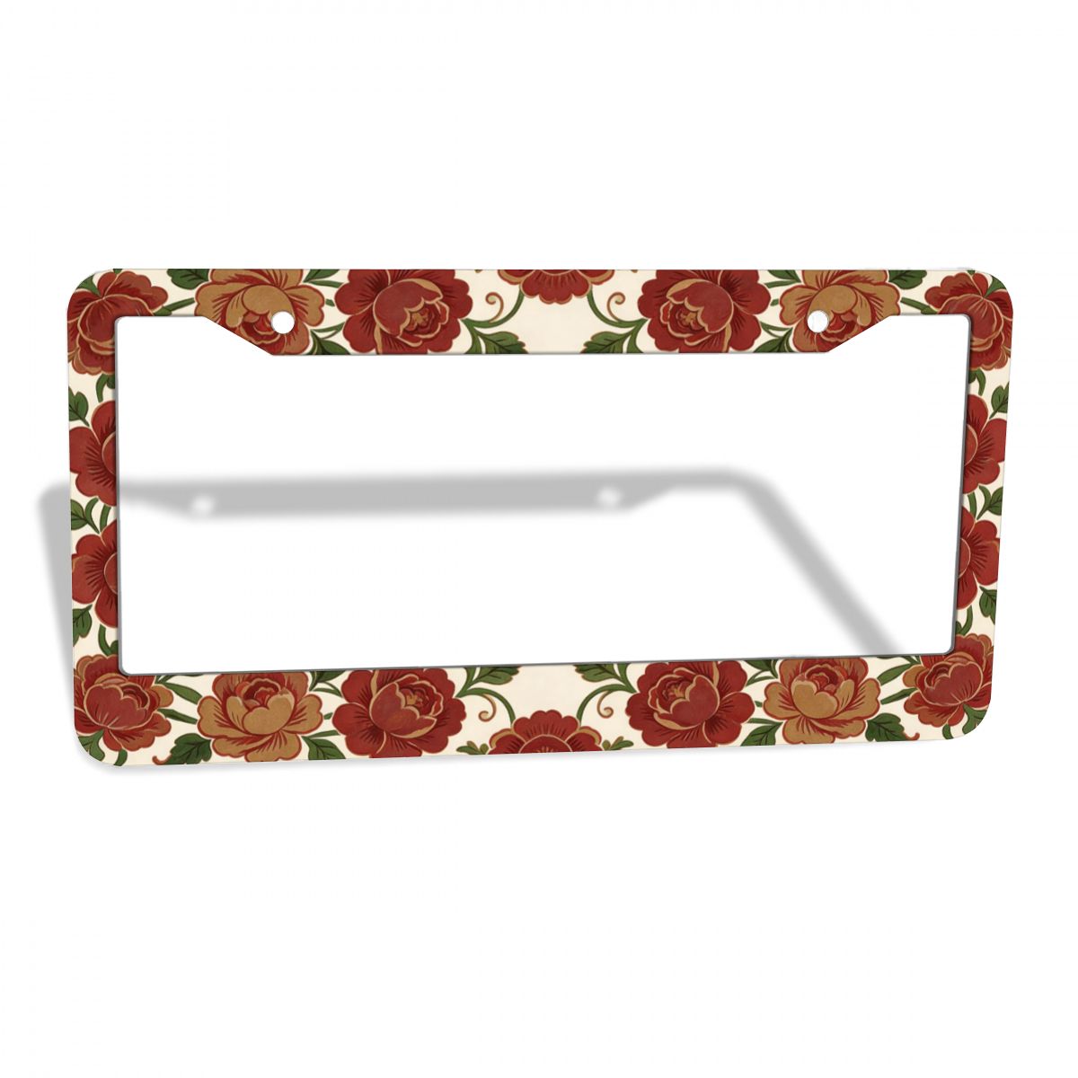 2-gaats ronde kentekenplaathouders 2 stuks