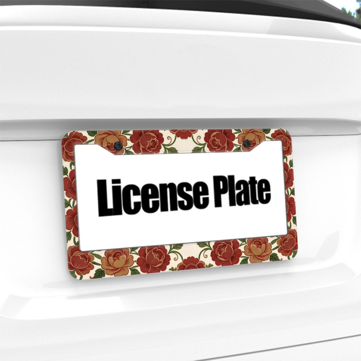 2-gaats ronde kentekenplaathouders 2 stuks