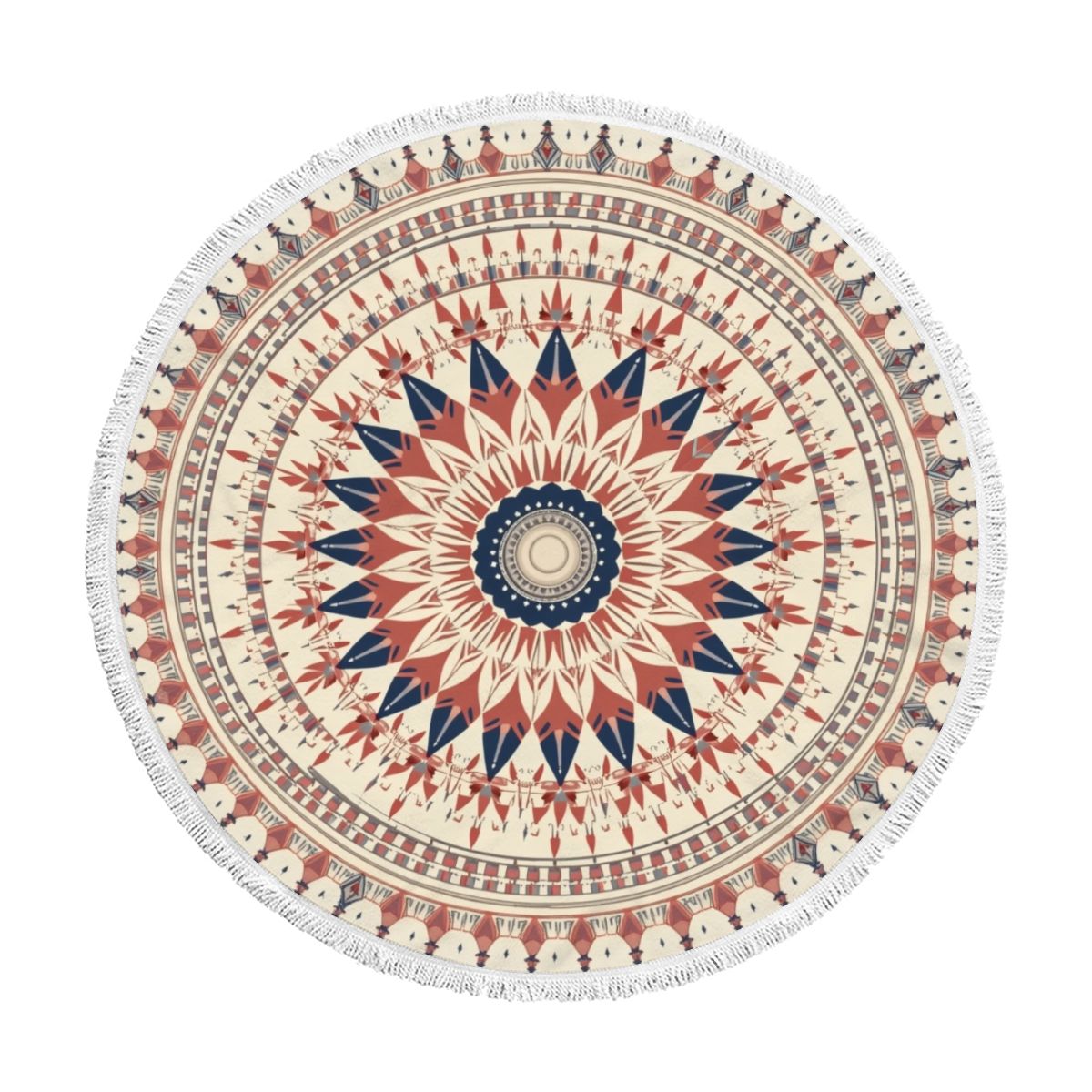 Round Tassel Beach Towel