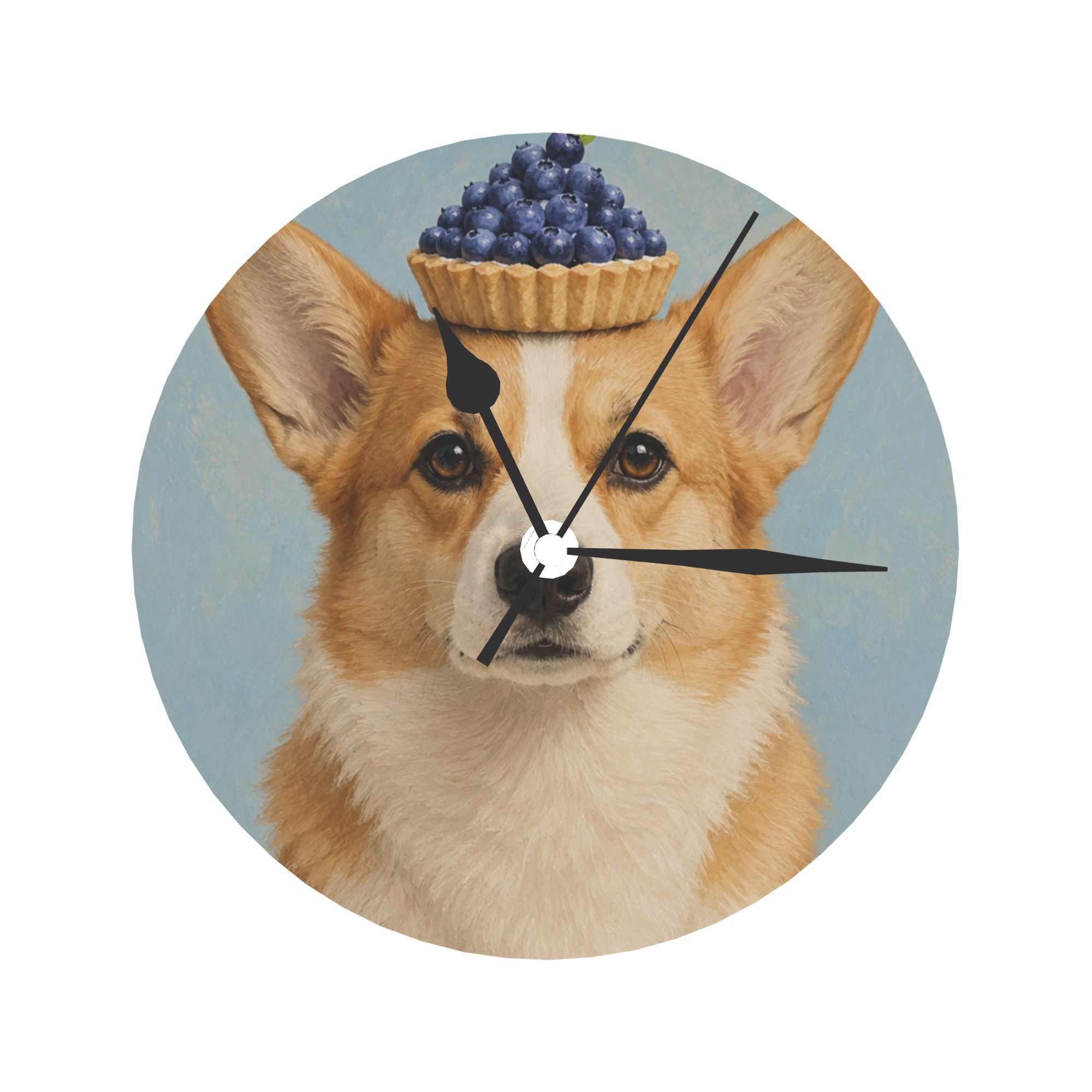 PVC Wall Clock without Numbers & Scales with Stand (Made in USA)