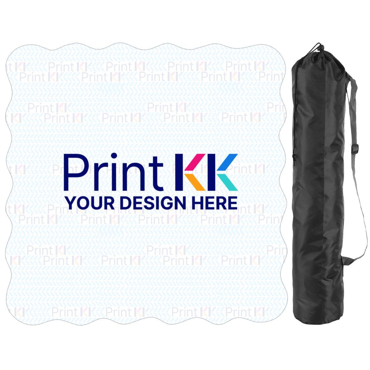 Tapis de Mahjong à bords festonnés 31.5