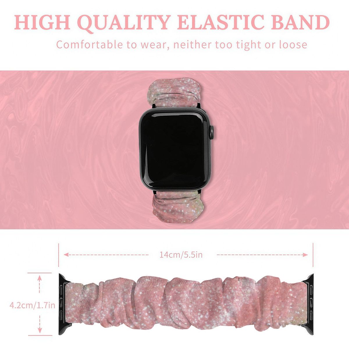 シュシュ Apple Watch バンド
