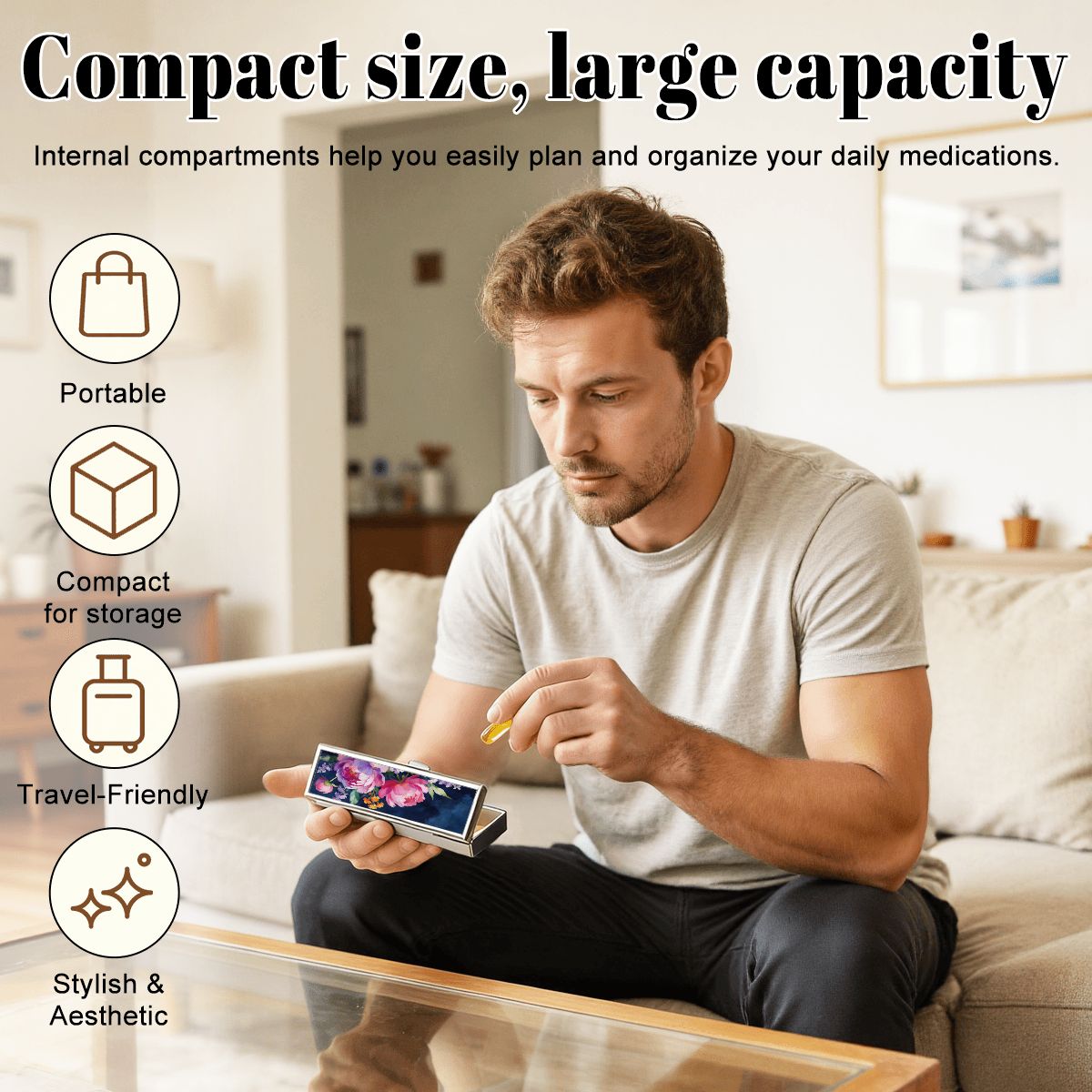 7 Day Pill Organizer