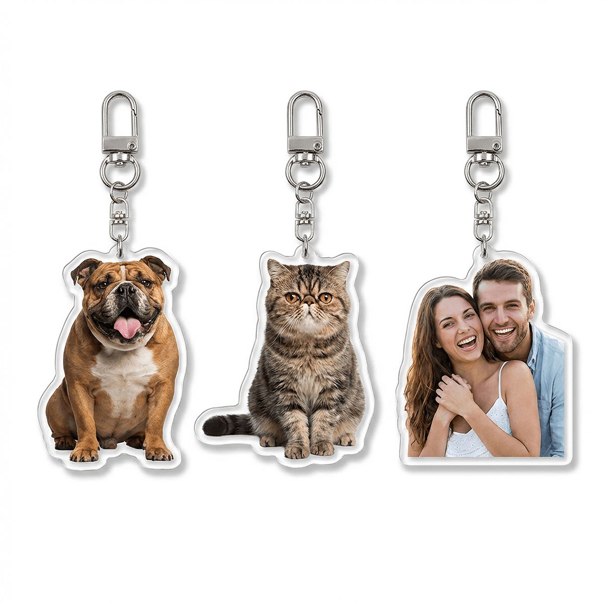 Chaveiro de Acrílico com Formato Personalizado