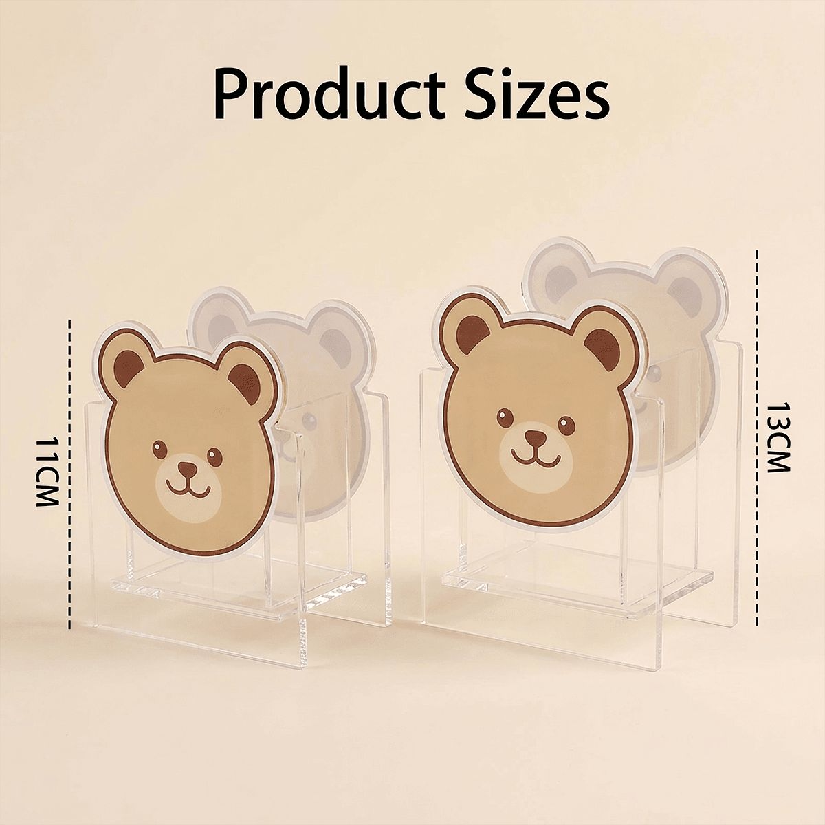 Shaped Acrylic Pen Holder