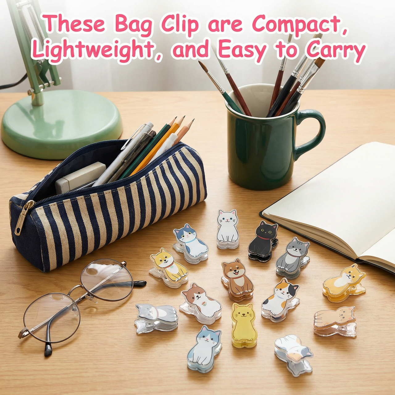 Shaped Acrylic PP Functional Clip