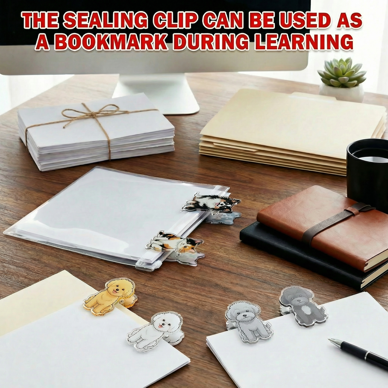 Shaped Acrylic PP Functional Clip