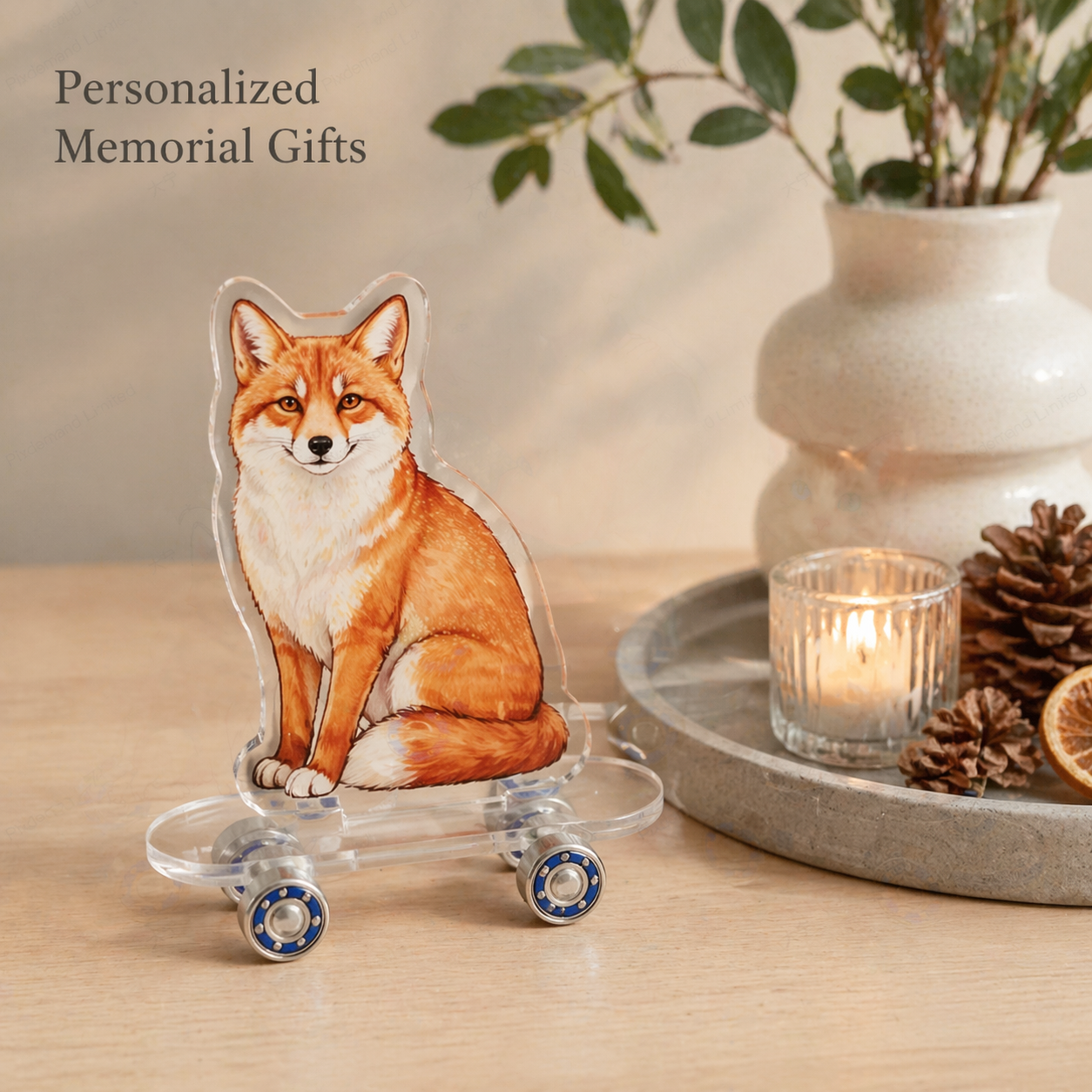 Shaped Acrylic Skateboard Standee