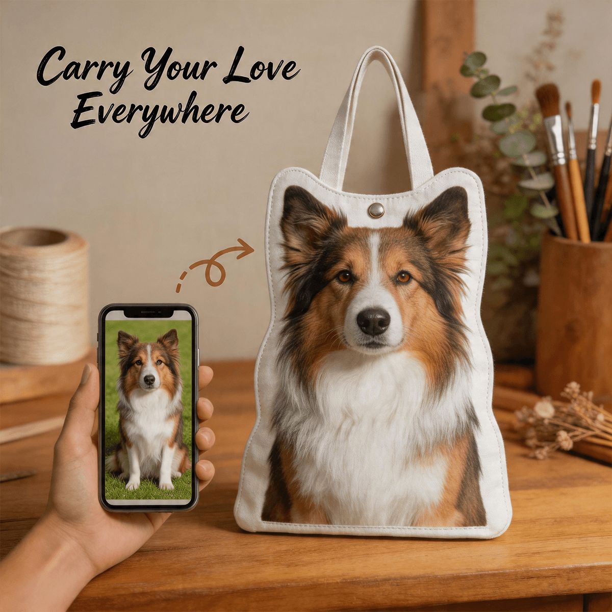 Shaped Canvas Bag
