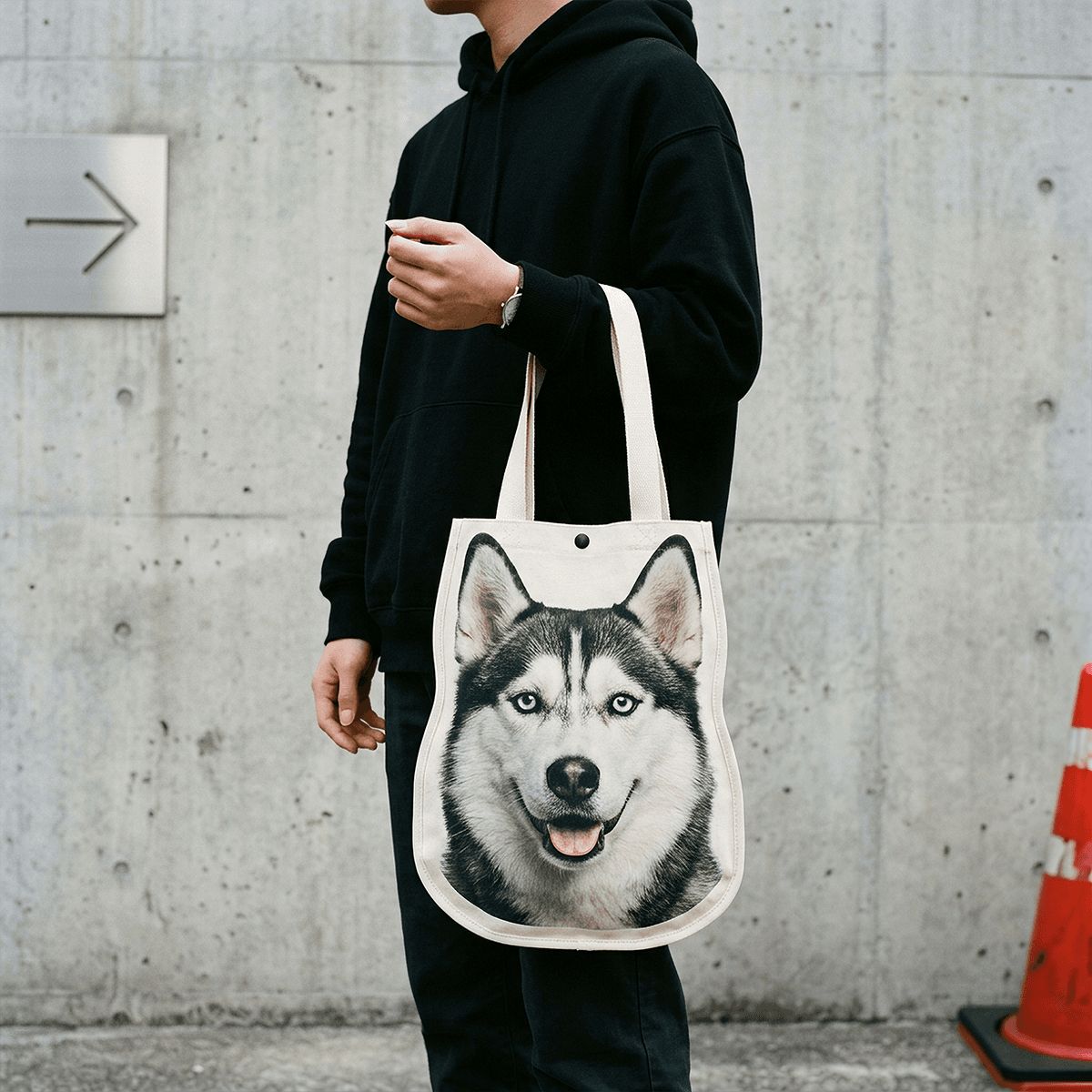 Shaped Canvas Bag