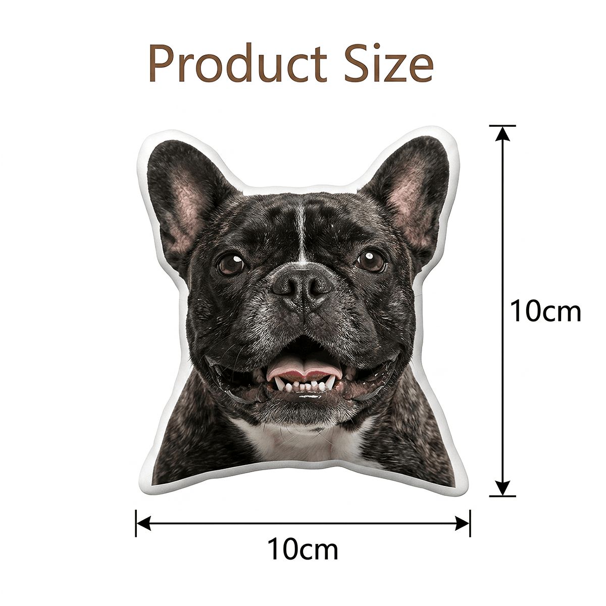 シェイプドミニぬいぐるみブローチピン