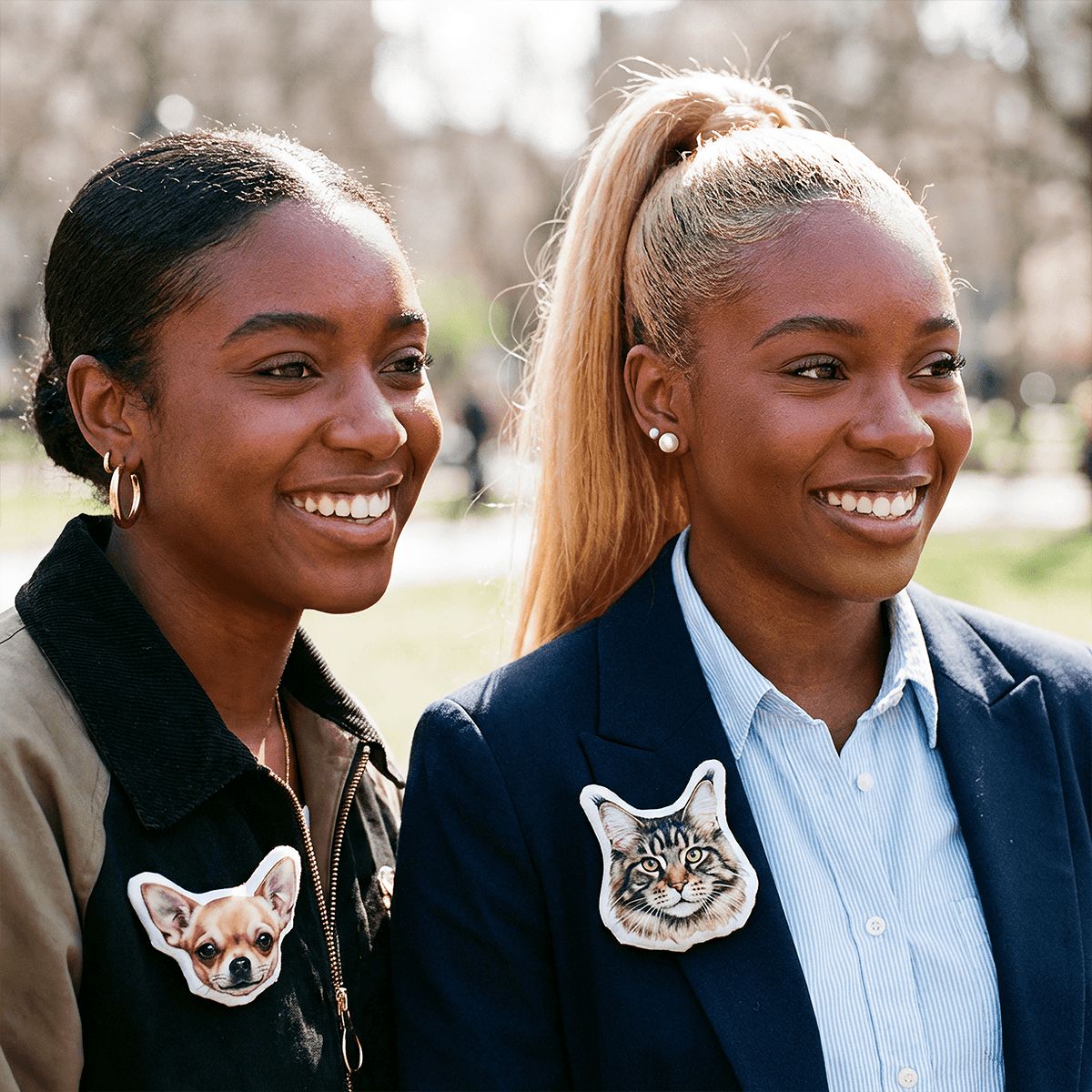 シェイプドミニぬいぐるみブローチピン