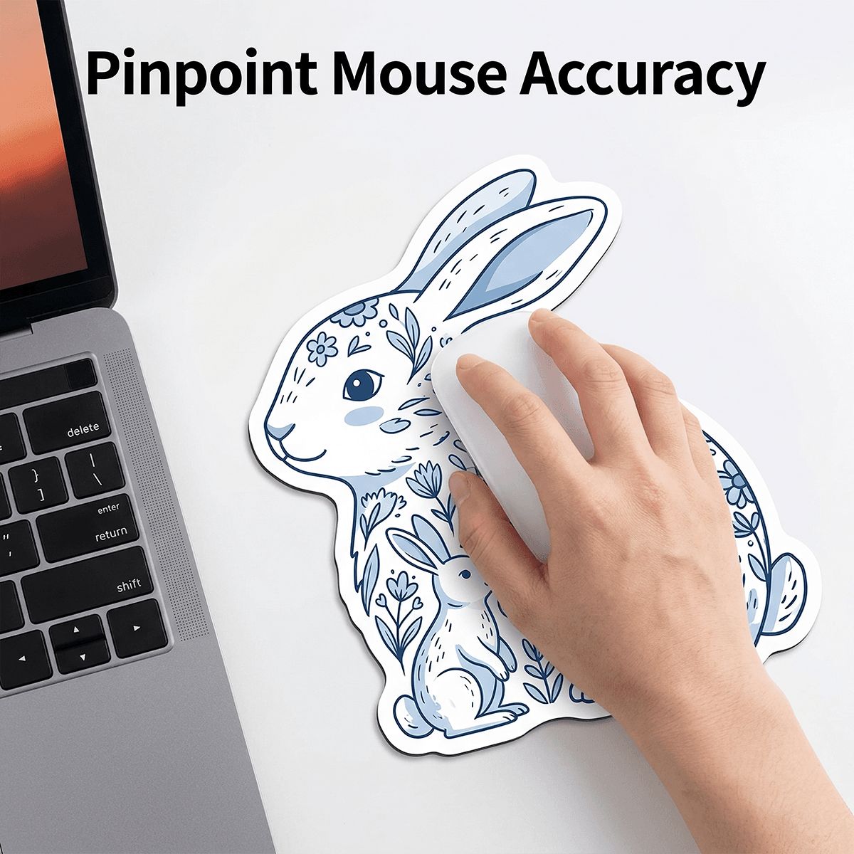 Shaped Non-Slip Mouse Pad