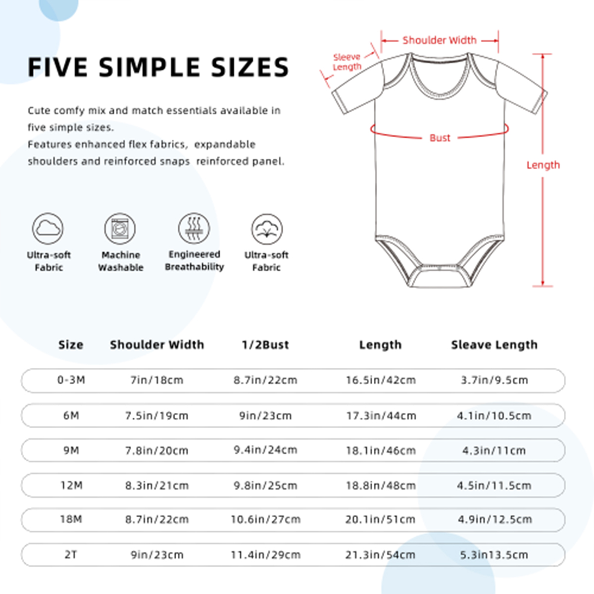 Short Sleeve Onesie Customized Services