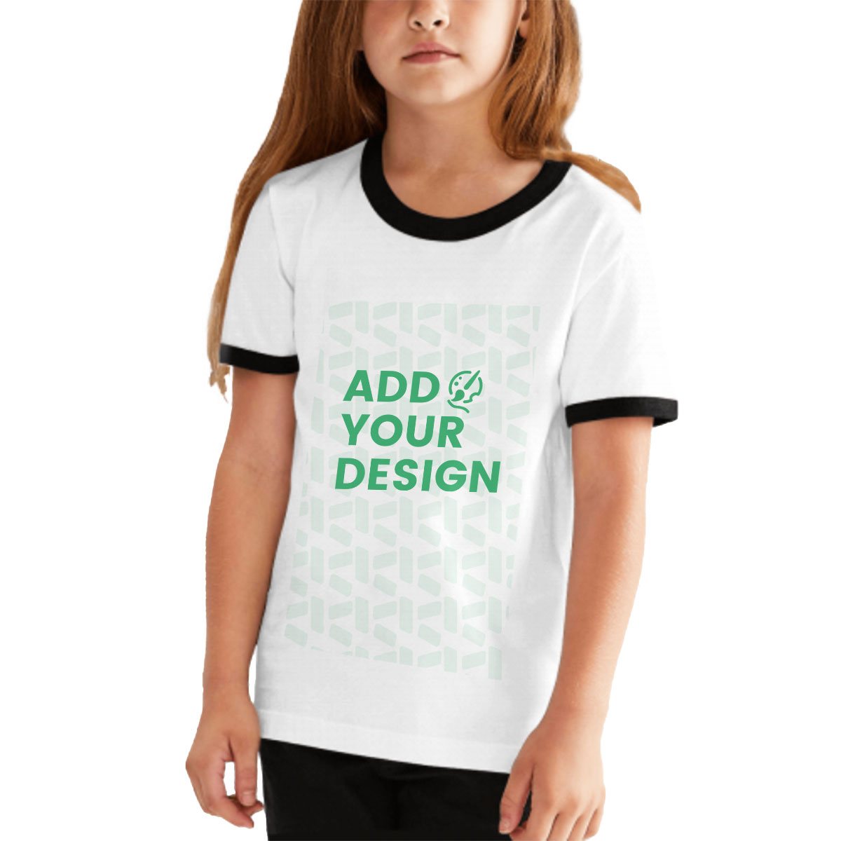 T Shirts for Teens with Black Border