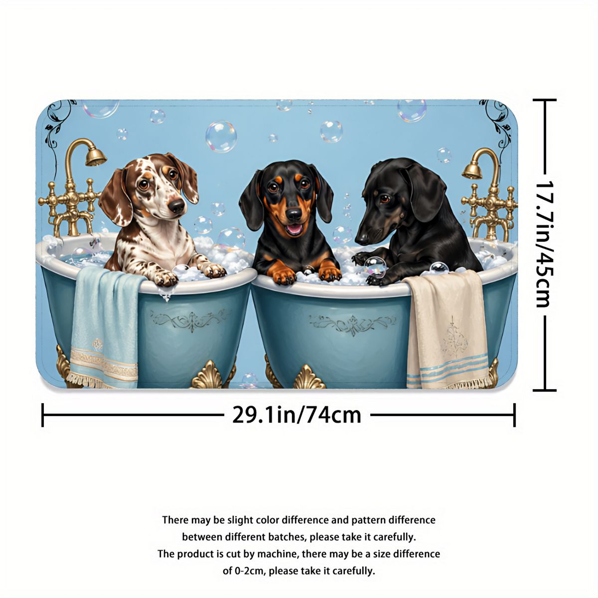 Shower Curtain Bathroom Set (Made in USA)