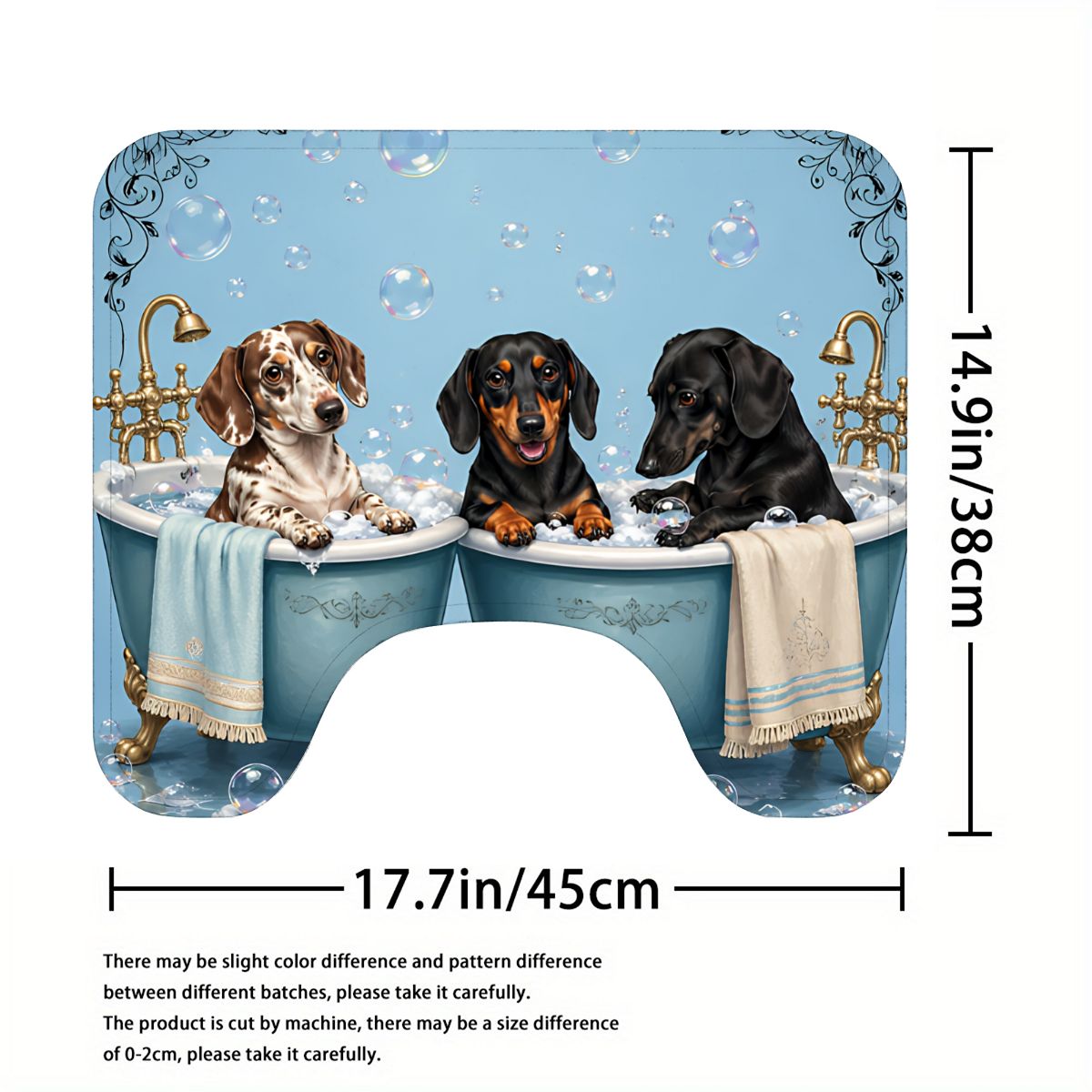 Shower Curtain Bathroom Set (Made in USA)