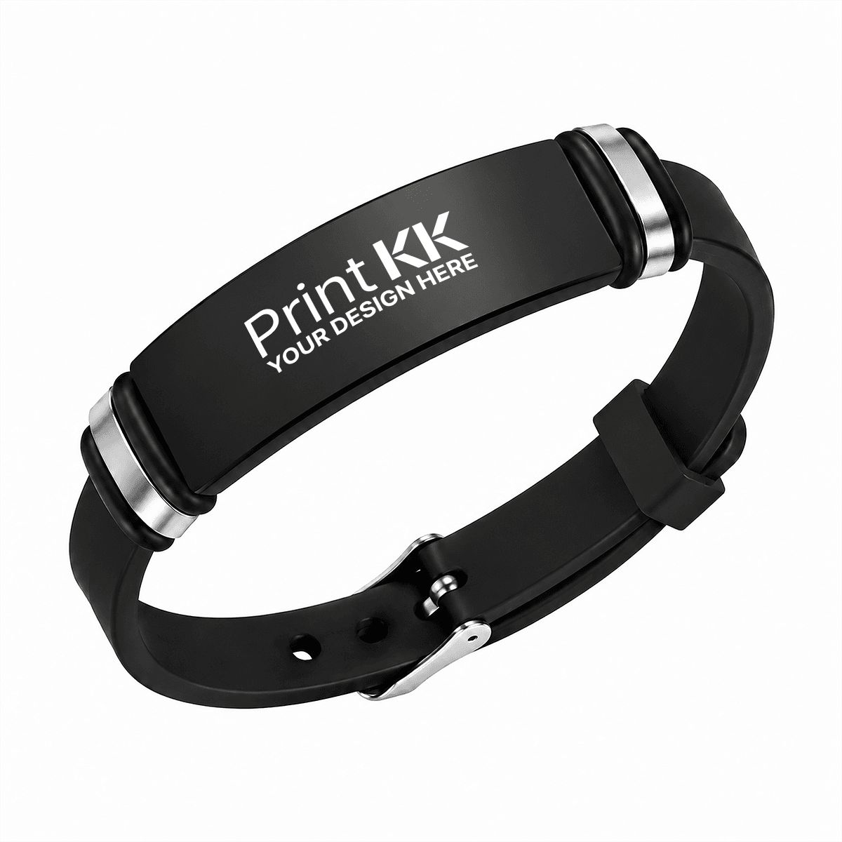 Pulseira Memorial de Silicone