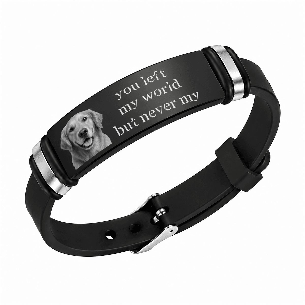 Pulseira Memorial de Silicone