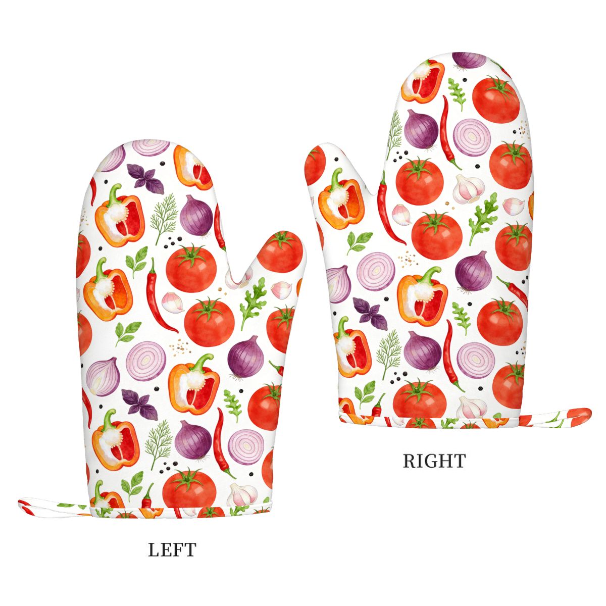 Silikon-Ofenhandschuhe Hitzebeständiges Set