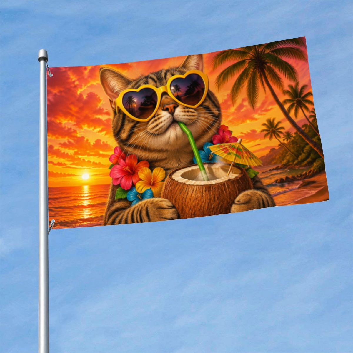 Einseitige Outdoor-Flagge 3 x 5 FT (Hergestellt in den USA)