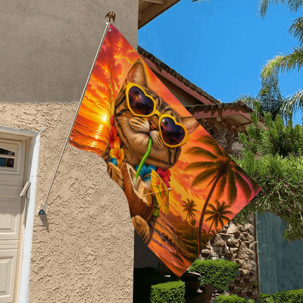 Einseitige Outdoor-Flagge 3 x 5 FT (Hergestellt in den USA)