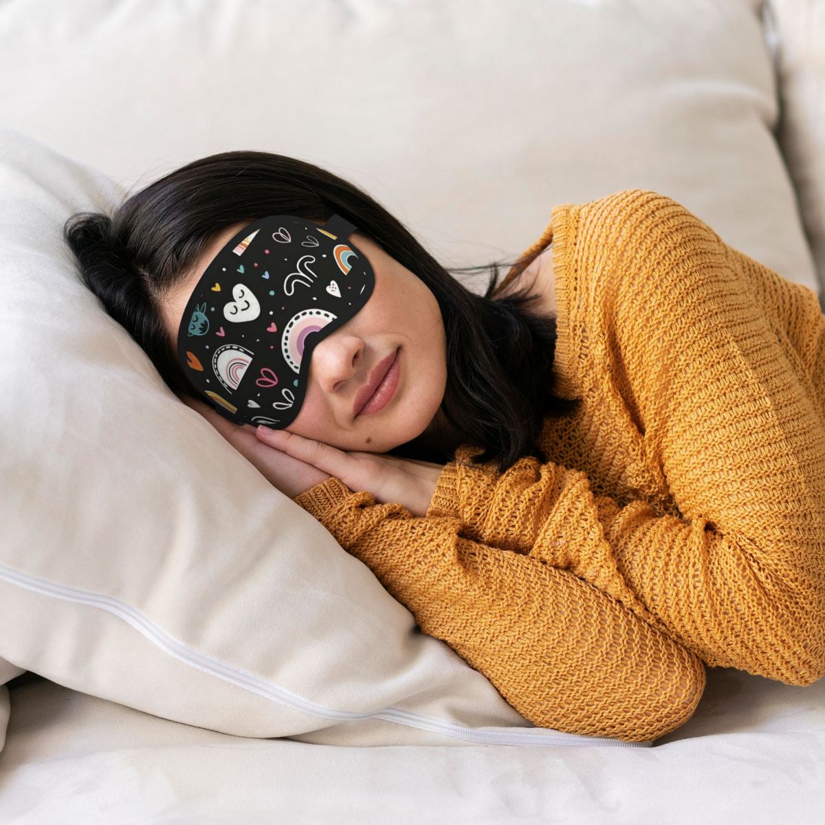 Sleep Mask with Elastic Band