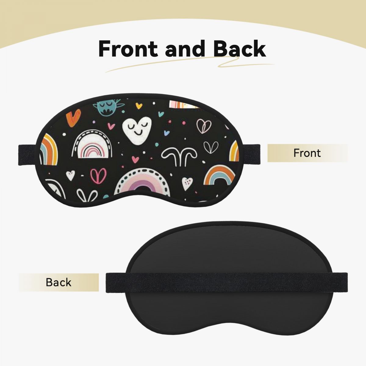 Sleep Mask with Elastic Band