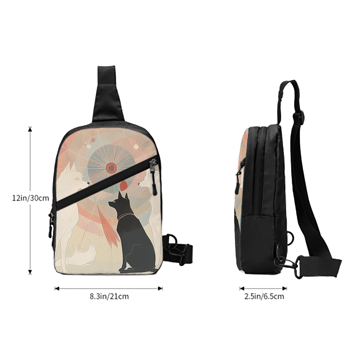 Sports Crossbody Sling Bag