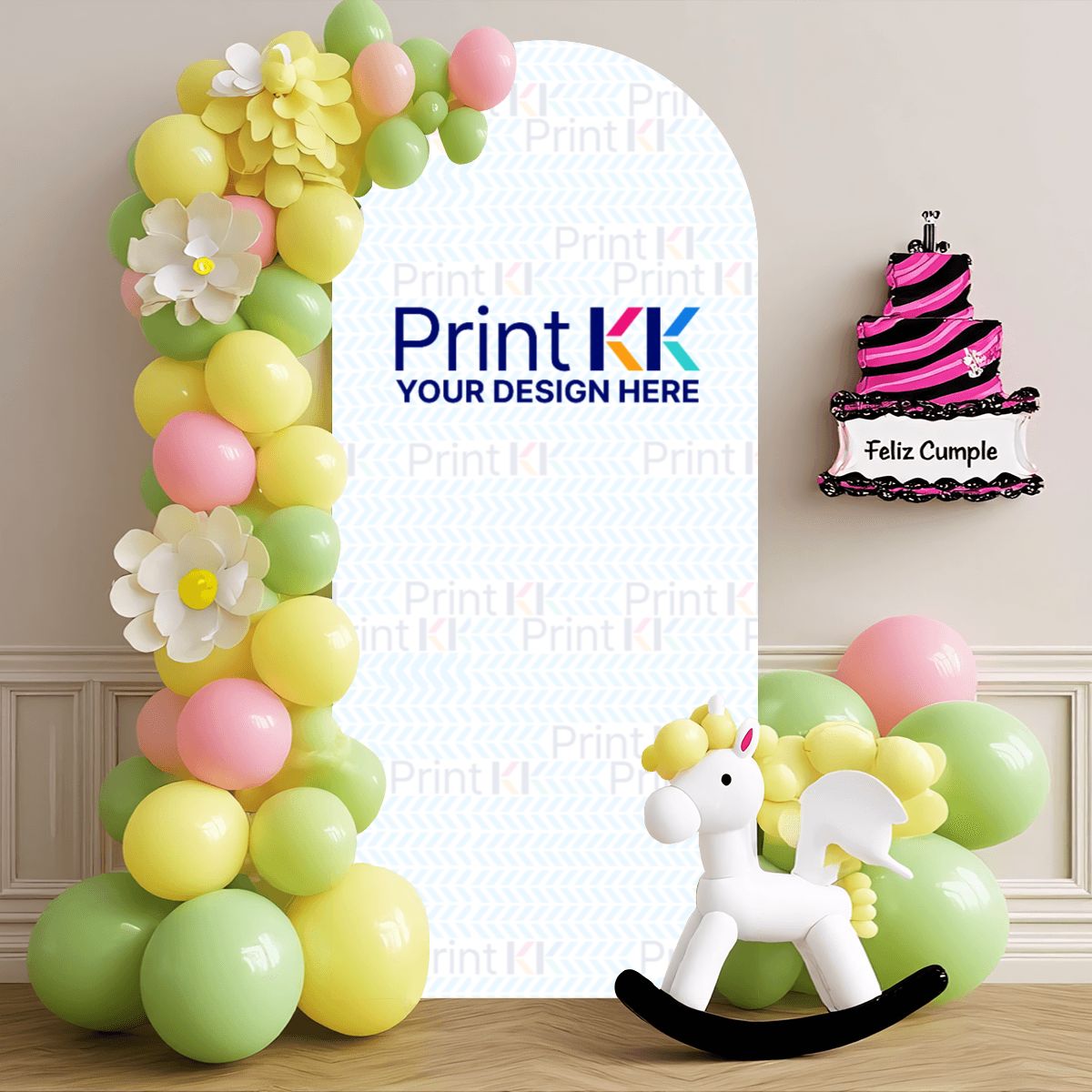 Small Arched Background Cover