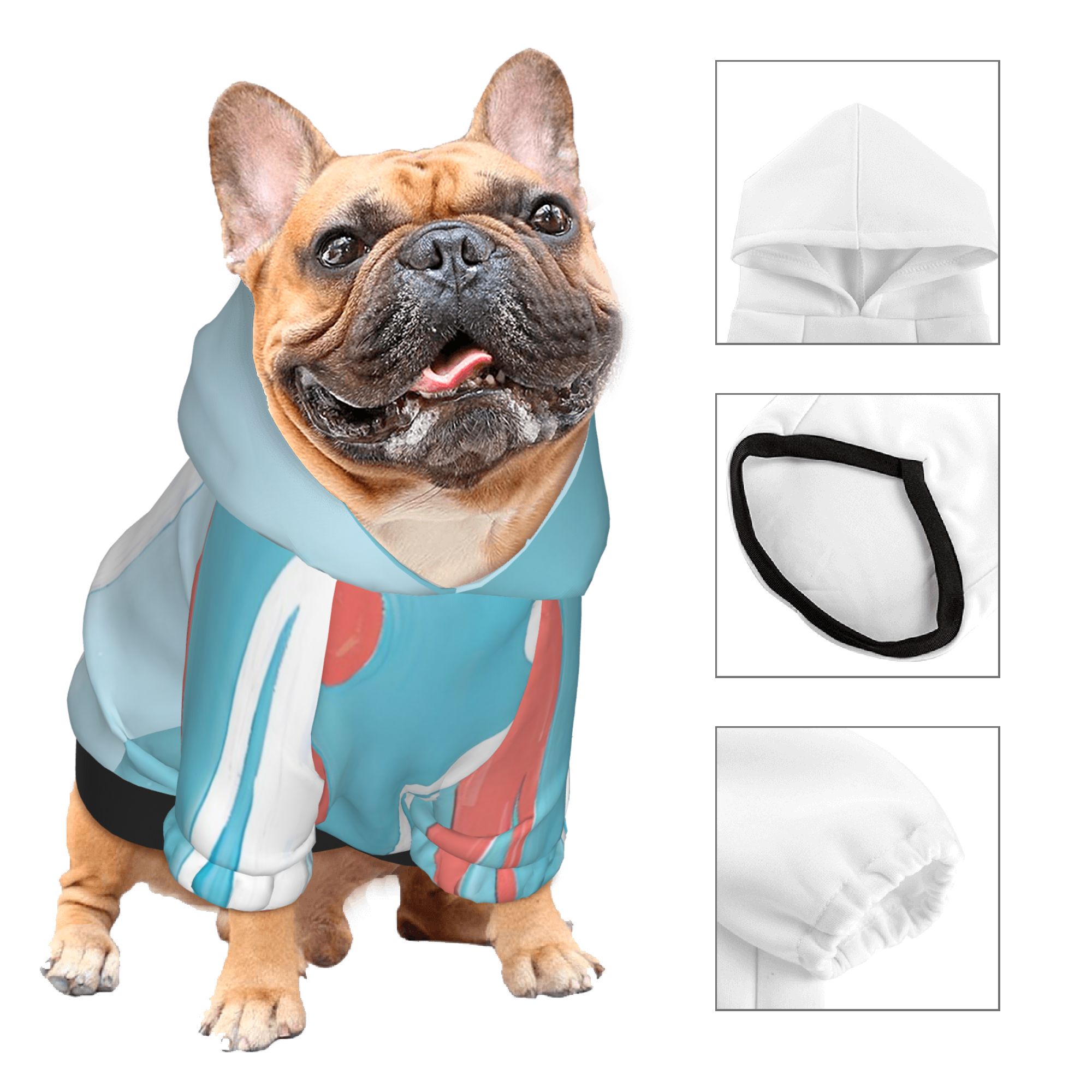 Small Dog Hoodie Pet Clothes Multi-Faceted Design