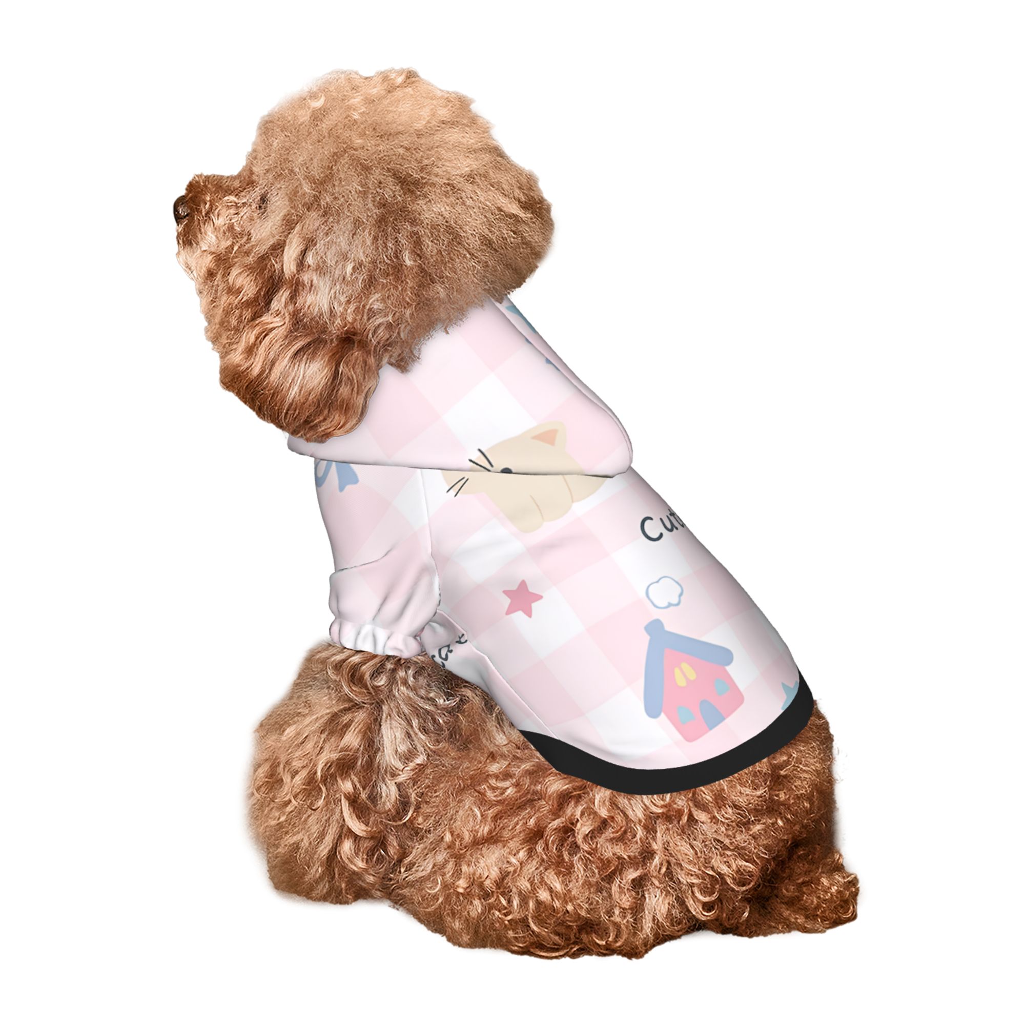 小型犬用パーカー (多面デザイン）