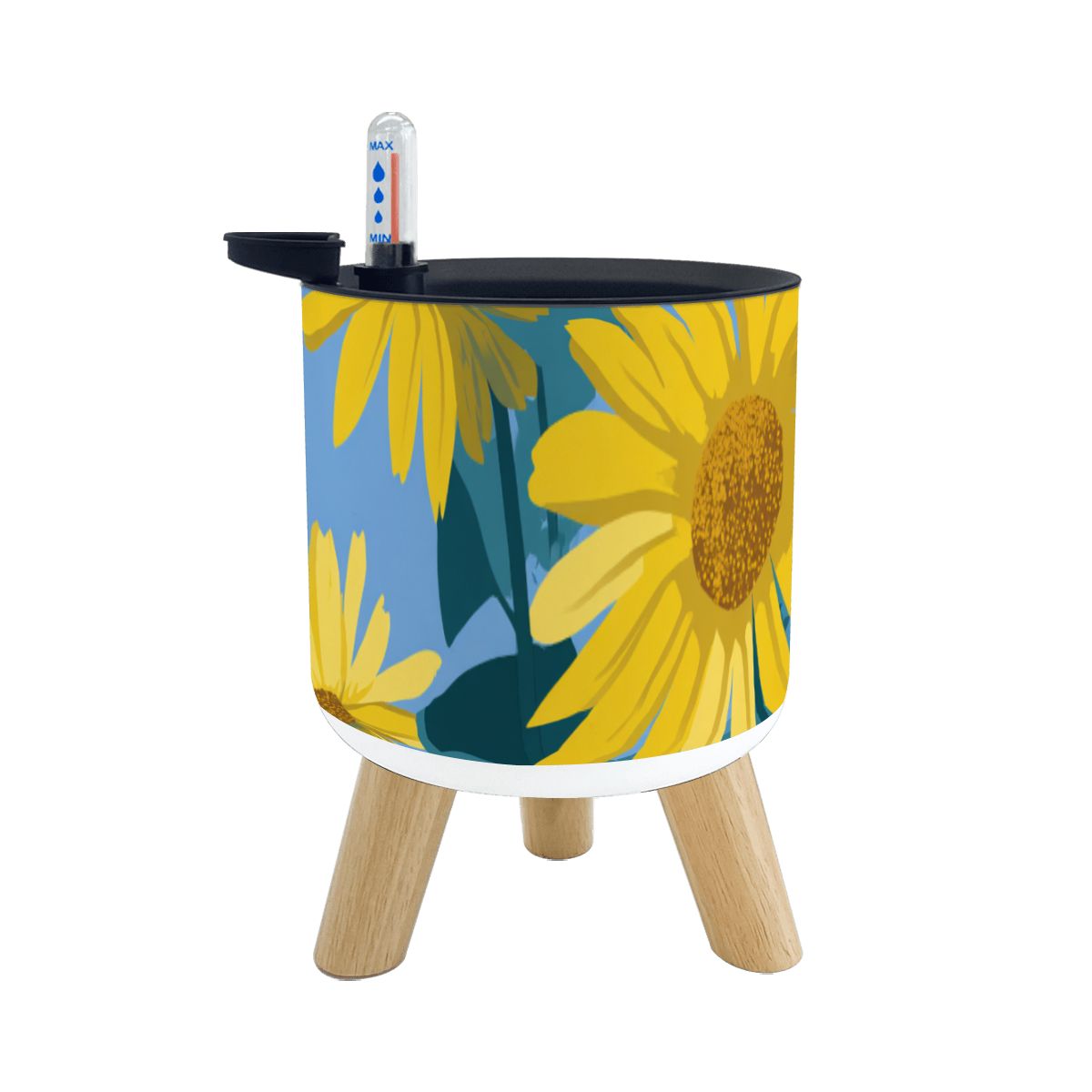 Small Plant Pots with Legs Set of 3