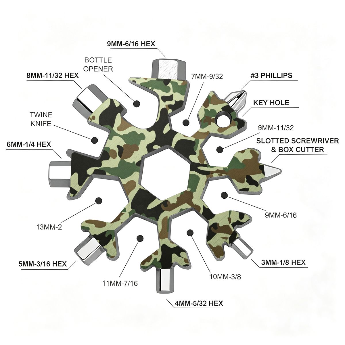Snowflake Multi Tool