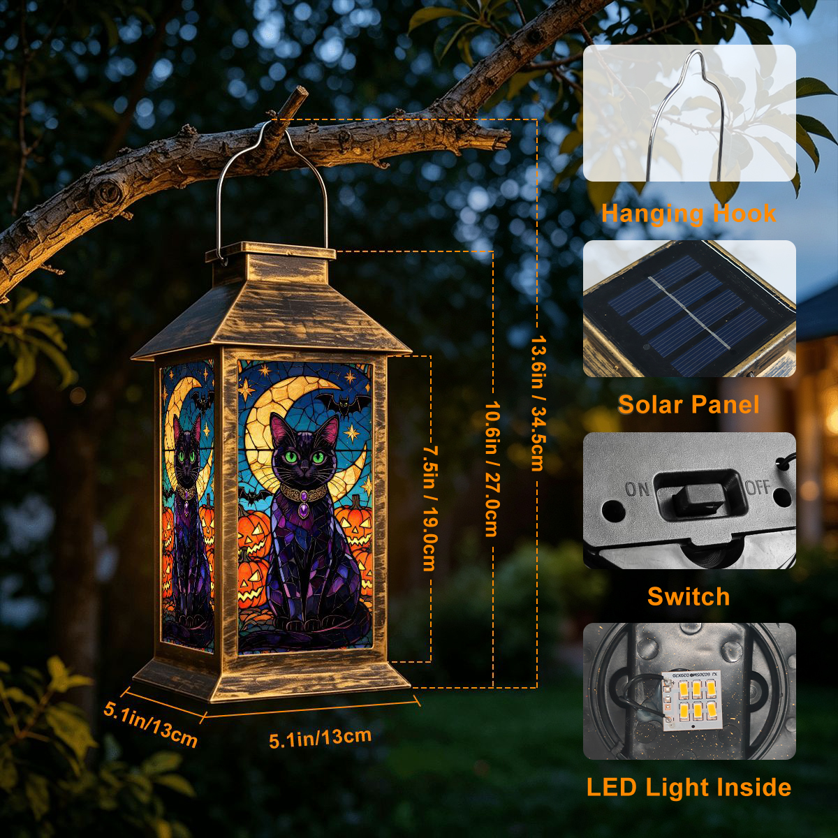 Linterna solar
