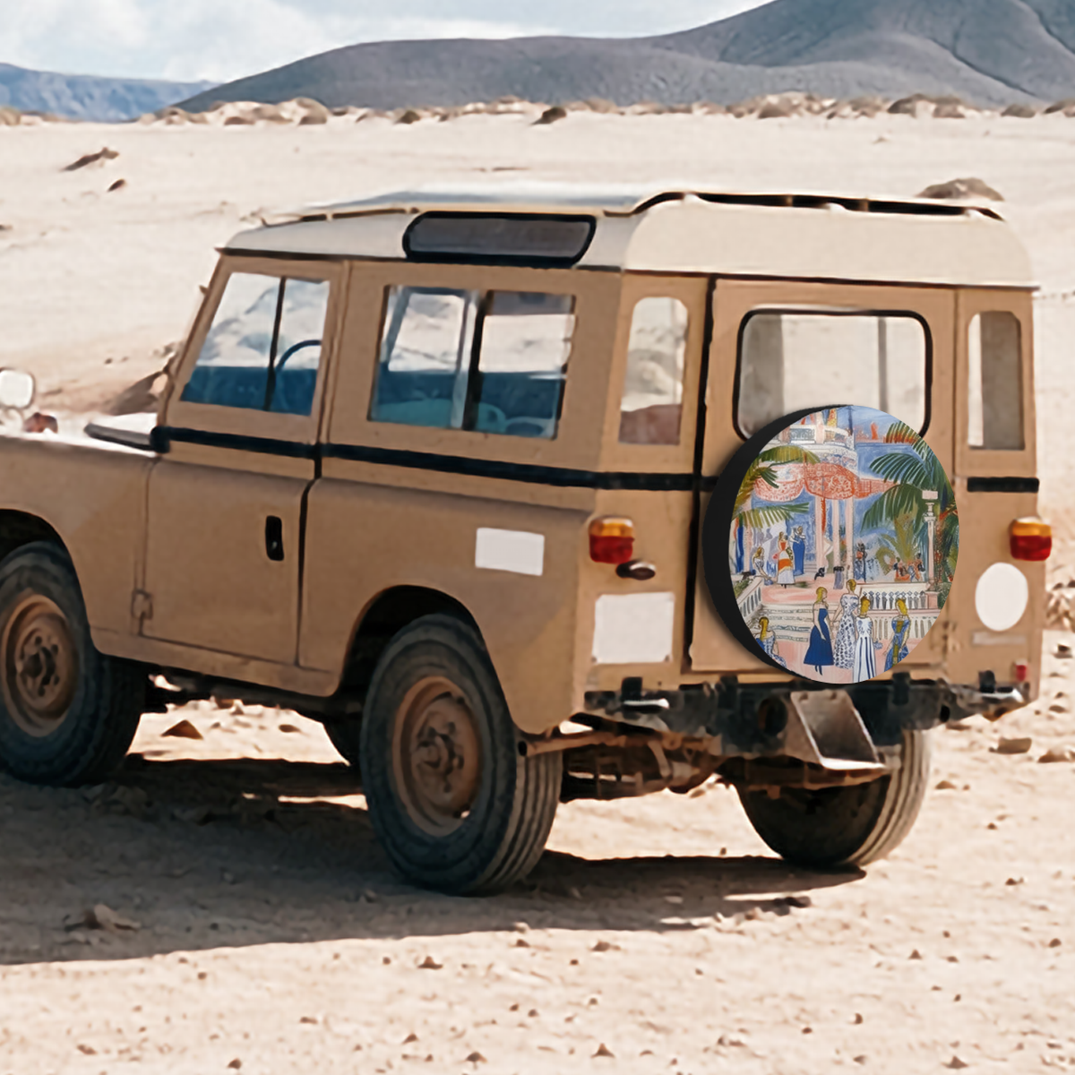 Lightweight Spare Tire Cover