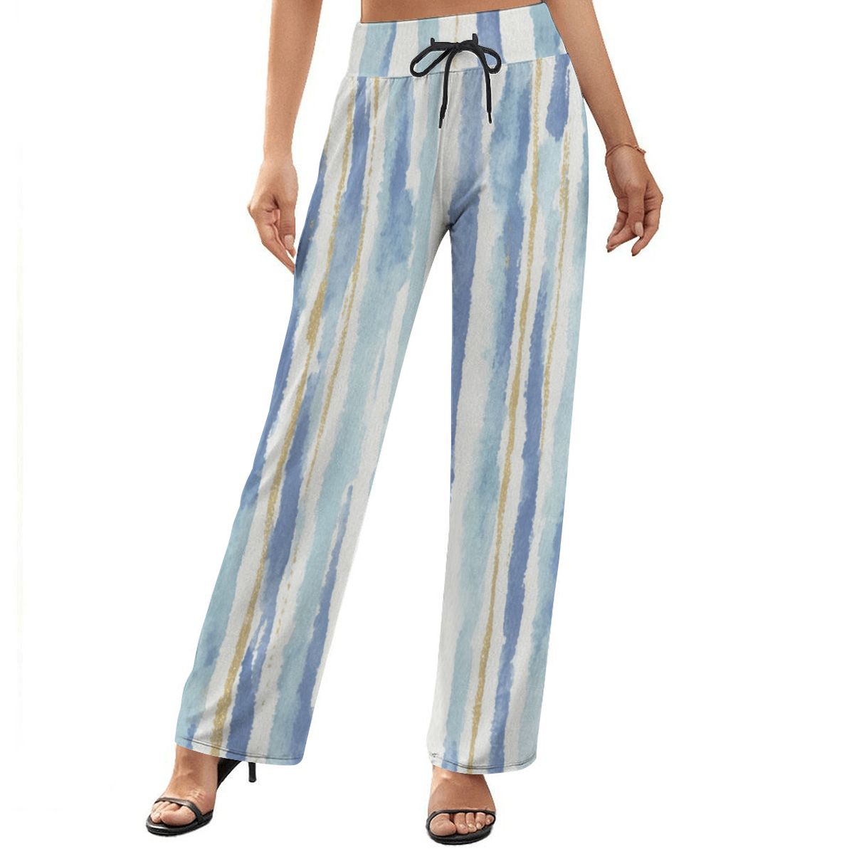 Pantalones de pierna ancha para mujer