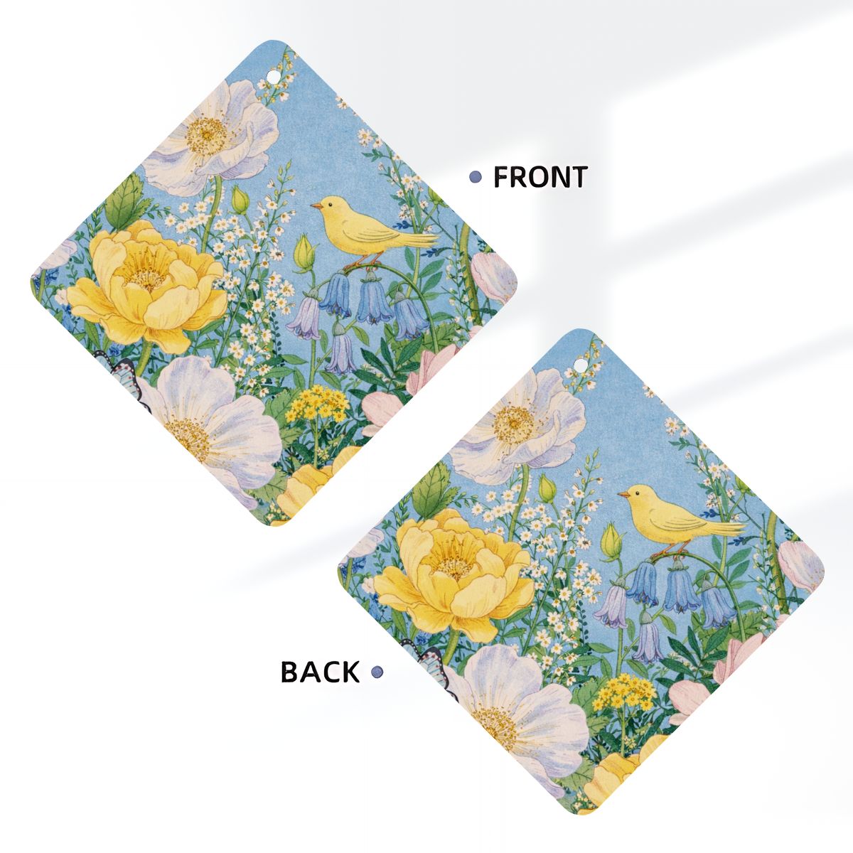 スクエアカーエアフレッシュナーカード（1個）