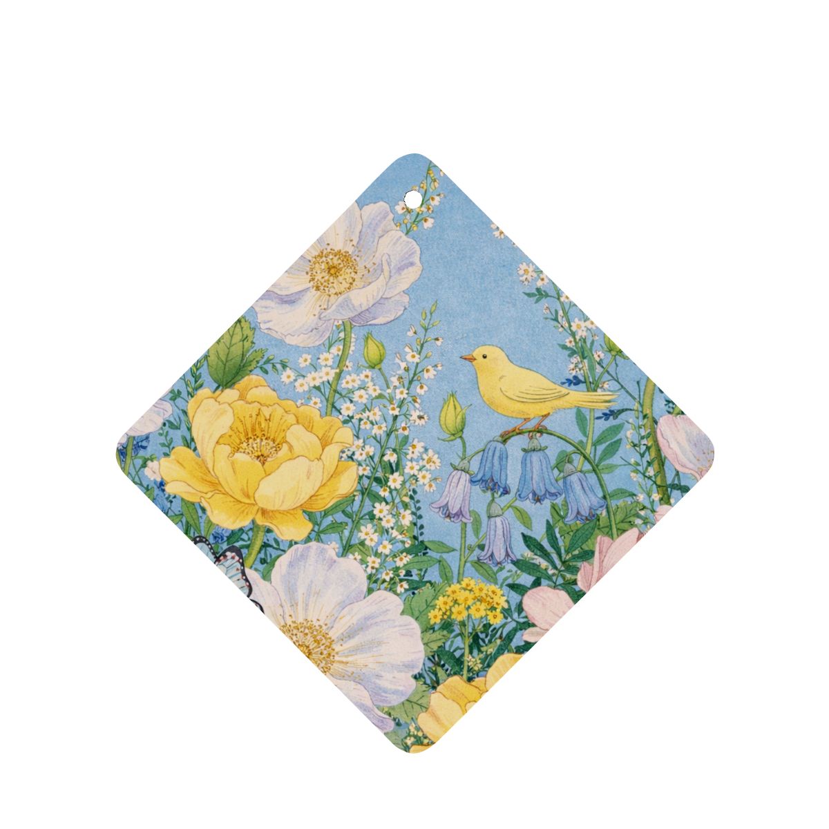 Vierkante auto luchtverfrisser kaart (1st)