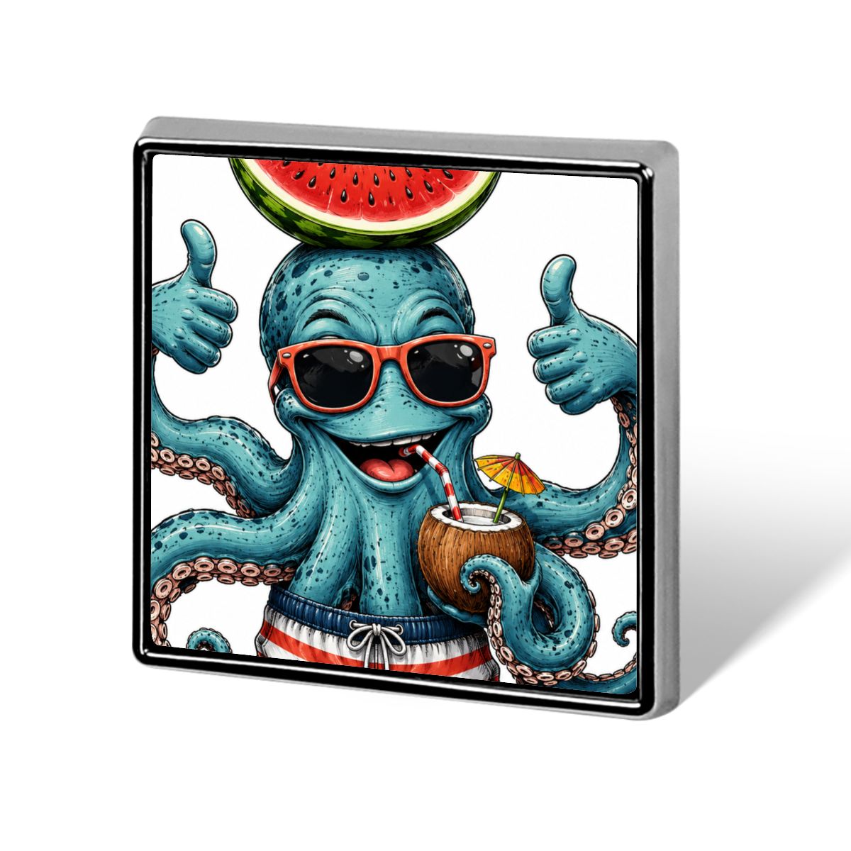 Square Lapel Pin