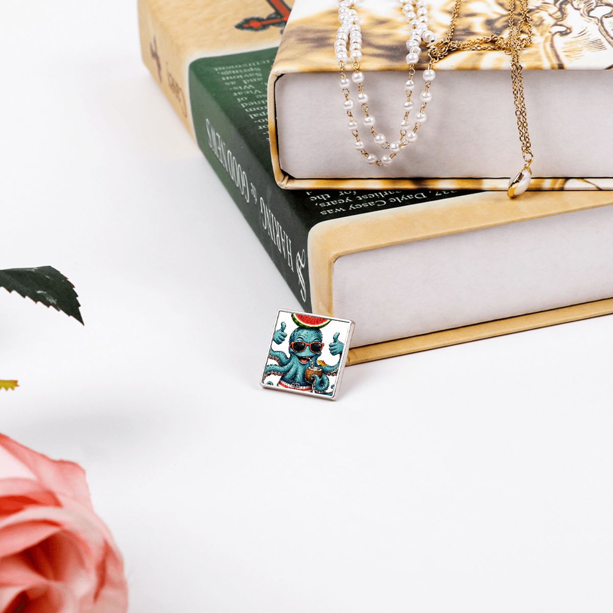 Square Lapel Pin