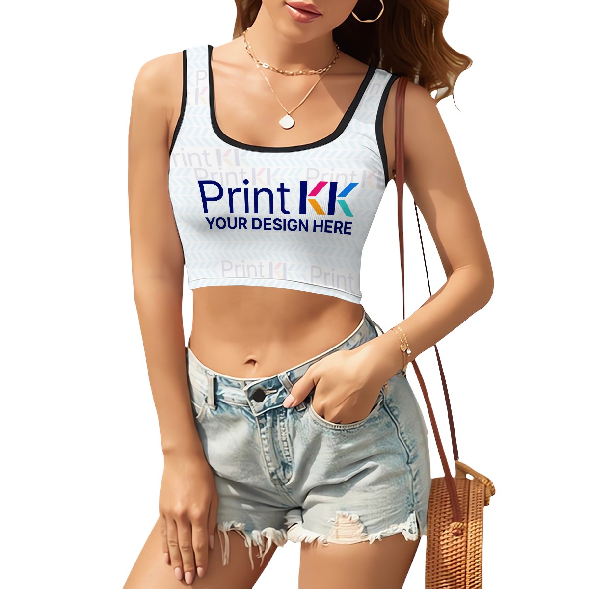 Cropped Womens Tank Tops