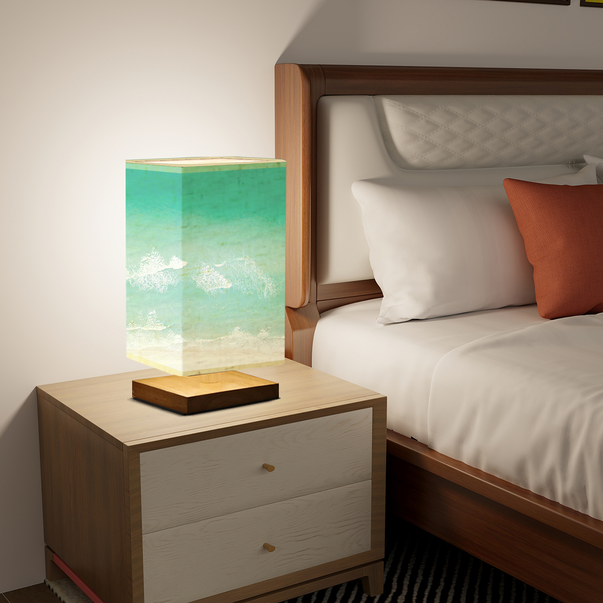 Square Table Lamp