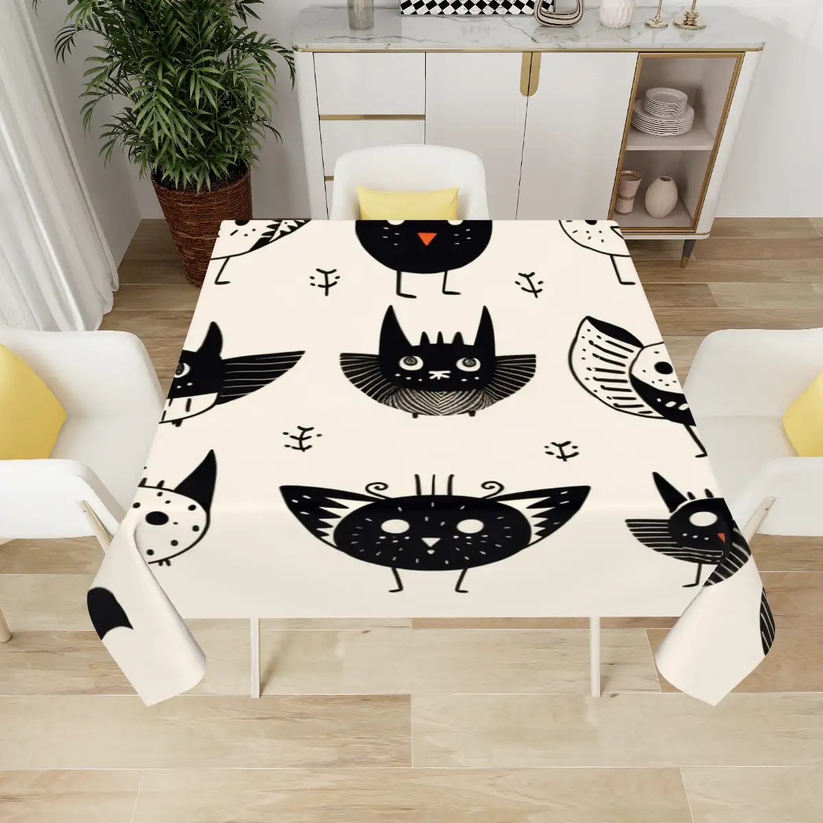 Square Table Cloth Home Decor