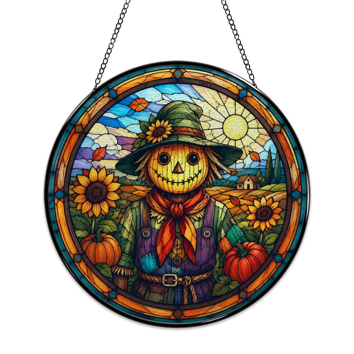 Apanhador de Sol de Vitral (Feito nos EUA)