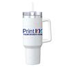 Travel Coffee Mug with Handle and Straw (40oz) Travel Coffee Mug with Handle and Straw (40oz)