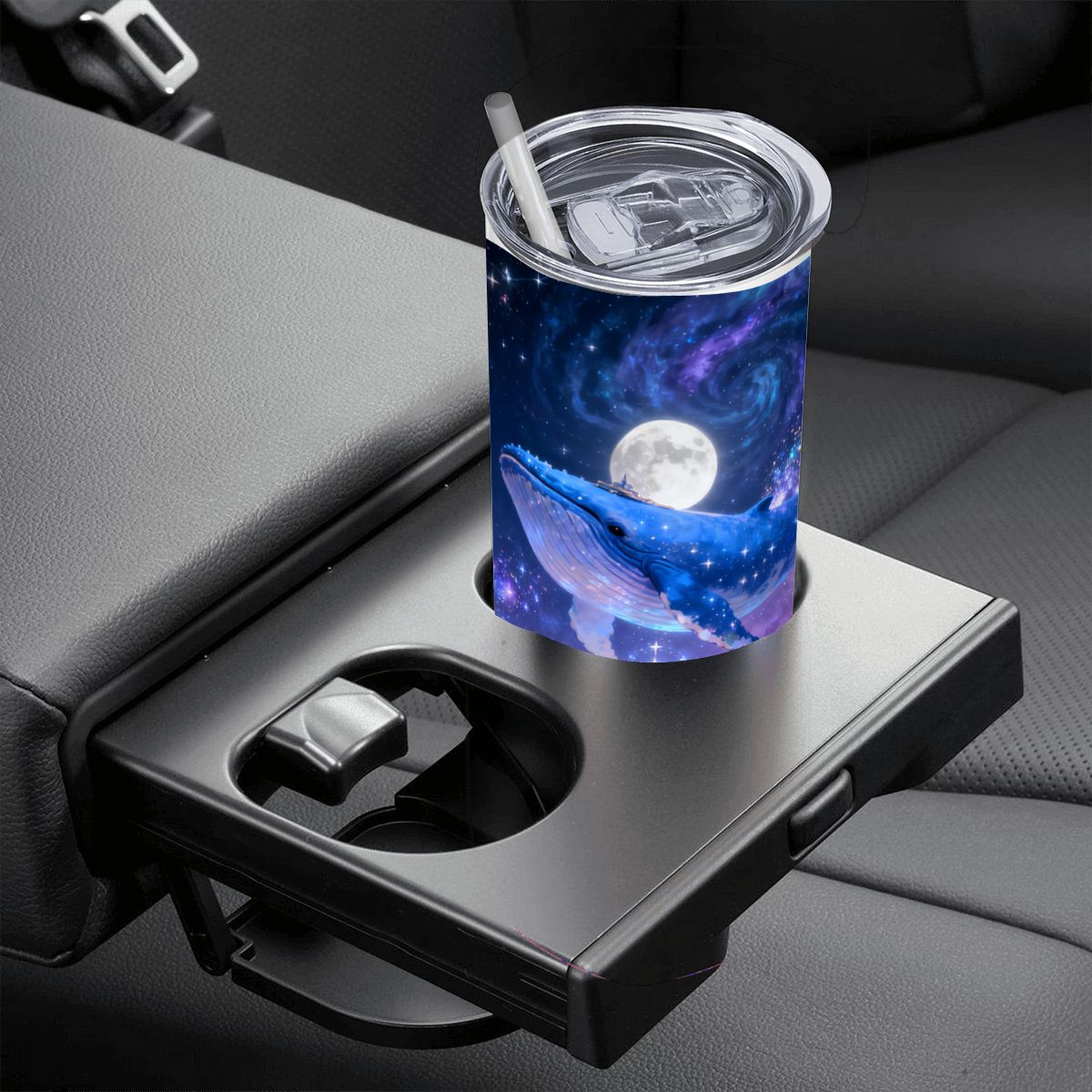 20oz Gerade Edelstahl-Thermobecher mit Strohhalm (Hergestellt in den USA)