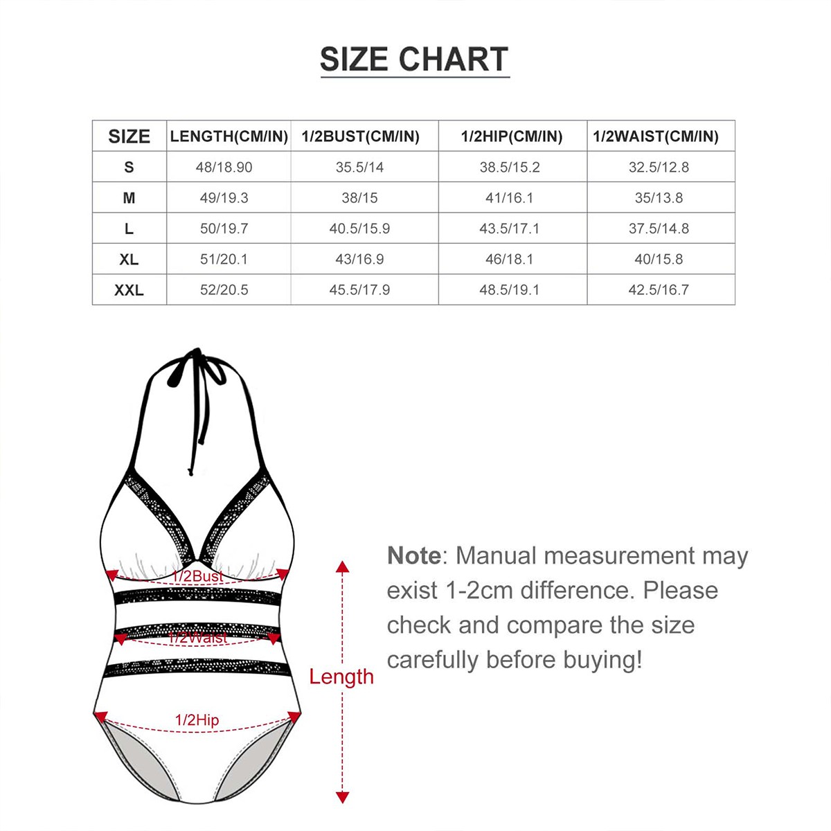 Strap One-piece Swimsuit Customized Services